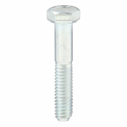 Hex Head Cap Screw: Steel, Grade 5, Zinc Plated, 5/16"-18, Coarse, 1 3/4 in lg, Made in USA*, 50 PK