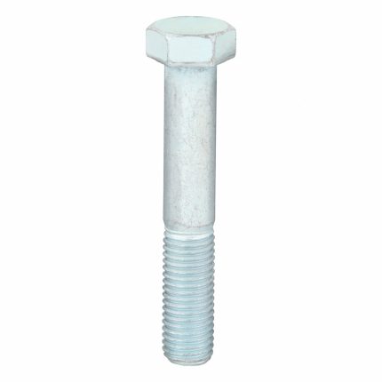 Hex Head Cap Screw: Steel, Grade 5, Zinc Plated, 3/4"-10, Coarse, 4 1/2 in lg, Made in USA*, 5 PK