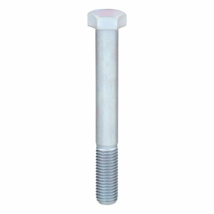 Hex Head Cap Screw: Steel, Grade 5, Zinc Plated, 3/4"-10, Coarse, 6 in lg, Made in USA*, Inch, 5 PK