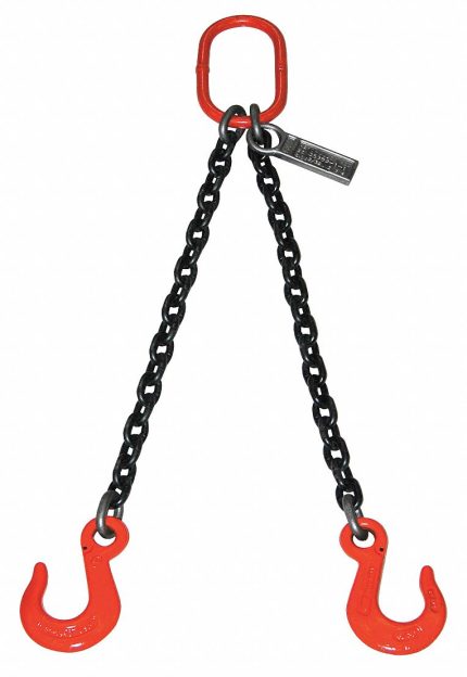 LIFT-ALL Chain Sling: 1/2 in Chain Trade Size, 100 Chain Grade, Sling Hook, Alloy Steel, Fixed