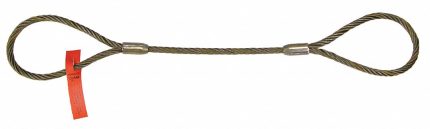 Sling,Wire Rope,6 Ft L,Vert Cap 7800 lb