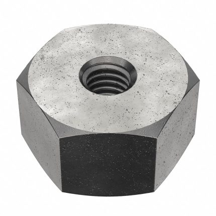 Hex Nut: 5/8"-18 Thread, 15/16 in Hex Wd, 35/64 in Hex Ht, Steel, Grade 5, Black Oxide, 25 PK