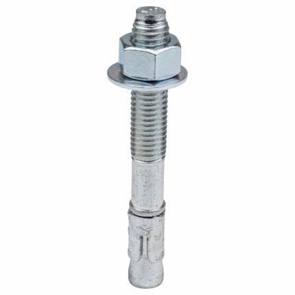 RED HEAD Wedge Anchor: 5 in Overall Lg, 5/8 in Dia, 5/8"-11 Thread Size, 3 1/4 in Thread Lg, 10 PK