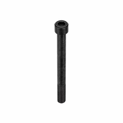 Socket Head Cap Screw: 1/2"-13 Thread Size, 5 1/4 in Lg, Std, Black Oxide, Steel, 3/8 in Drive, 5 PK
