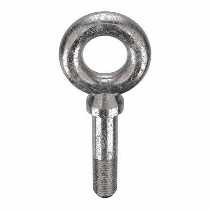 Machinery Eye Bolt: With Shoulder, 304 Stainless Steel, Plain, 1 1/2"-6 Thread Size, 3 in Thread Lg