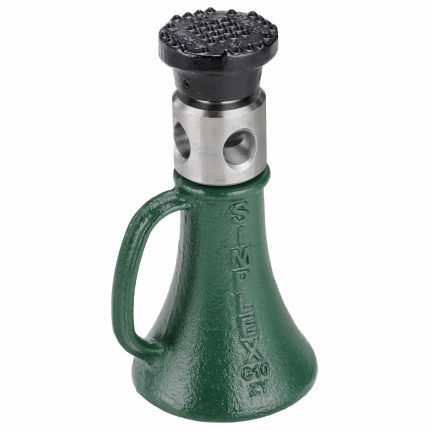SIMPLEX Screw Jack: Steel, Screw Adjustment, 12 ton Load Capacity, 9 3/4 in Min Lift