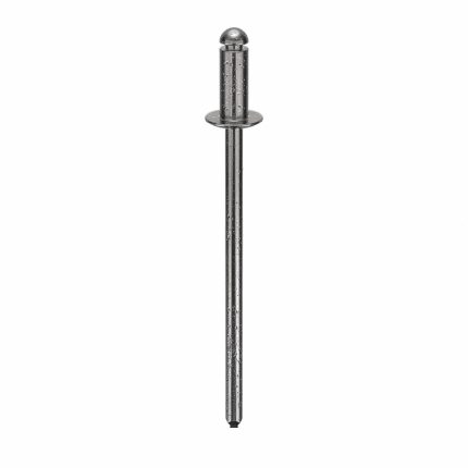 Blind Rivet,1 5/16" L,0.092" dia,PK500: Inch, 1 5/16 in Overall Lg, 7/32 in Body Lg, Dome, 500 PK