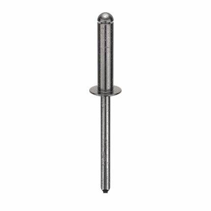 Blind Rivet,2 10/99" L,0.183" dia,PK250: Inch, 2 3/32 in Overall Lg, 51/64 in Body Lg, Dome, 250 PK