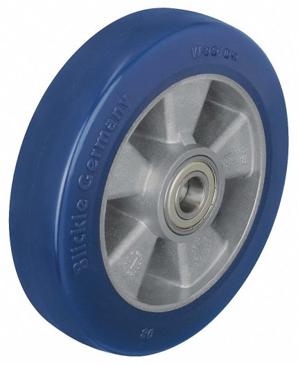 APPROVED VENDOR Caster Wheel: 4 7/8 in Wheel Dia., 2 1/8 in Wheel Wd, Polyurethane, Aluminum, Std