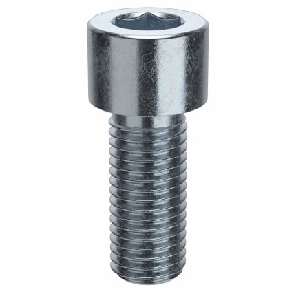 Socket Head Cap Screw: 5/16"-24 Thread Size, 3/4 in Lg, Std, Zinc Plated, Steel, 100 PK