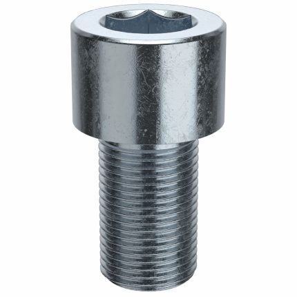 Socket Head Cap Screw: 3/4"-16 Thread Size, 1 1/4 in Lg, Std, Zinc Plated, Steel, 5/8 in Drive, 5 PK