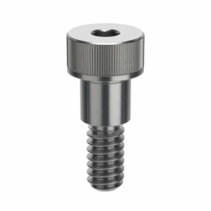 Shoulder Screw: Std Shoulder Screw, #10-24 Thr Size, 3/8 in Thr Lg, 1/4 in Shoulder Lg, Std, Plain
