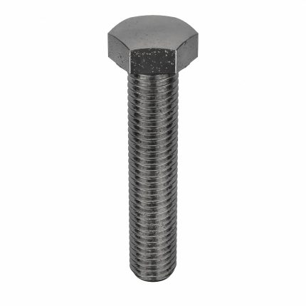 Hex Head Cap Screw: Steel, Class 8.8, Black Oxide, M16-2.00, Coarse, 100 mm lg, Metric, HRC22, 50 PK