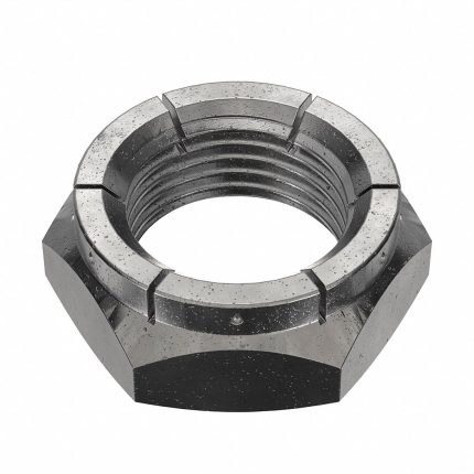 Lock Nut: Flex Top, 3/4"-16 Thread Size, Steel, Grade 2, Black Oxide, 1 1/16 in Hex Wd, 35 PK