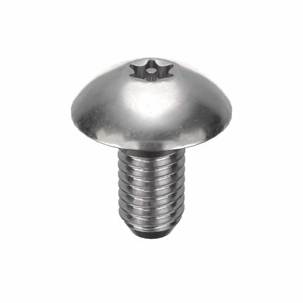 Binding Post: 3/8"-16 Thread Size, 18-8 Stainless Steel, Plain, Truss Brl Hd, 7/8 in Barrel Head Dia