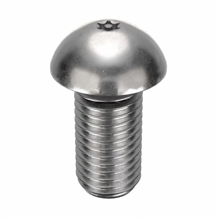 Binding Post and Screw: 3/4"-10 Thread Size, 18-8 Stainless Steel, Plain, Truss Brl Hd, Truss, Plain