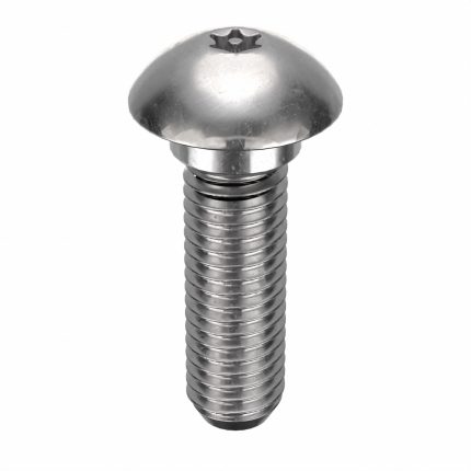 Binding Post and Screw: 1/2"-13 Thread Size, 18-8 Stainless Steel, Plain, Truss Brl Hd, Truss, Plain