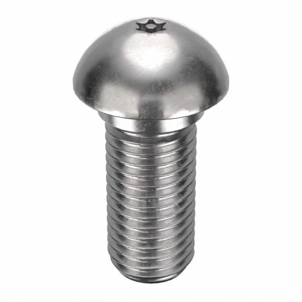 Binding Post and Screw: 3/4"-10 Thread Size, 18-8 Stainless Steel, Plain, Truss Brl Hd, Truss, Plain