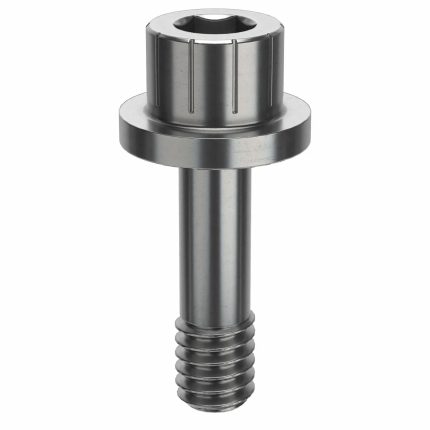 Socket Head Cap Screw: #8-32 Thread Size, 9/16 in Lg, Flanged Std, Plain, Stainless Steel, 630