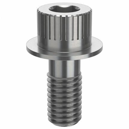 Socket Head Cap Screw: 1/2"-13 Thread Size, 1 1/8 in Lg, Flanged Std, Plain, Stainless Steel, 630