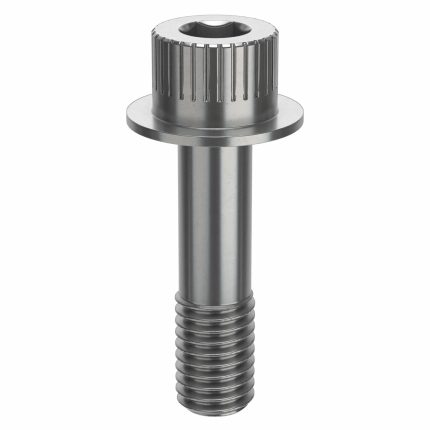 Socket Head Cap Screw: 1/2"-13 Thread Size, 1 7/8 in Lg, Flanged Std, Plain, Stainless Steel, 630