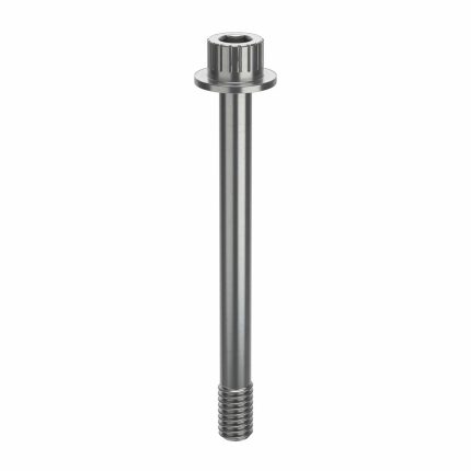 Socket Head Cap Screw: 5/16"-18 Thread Size, 3 1/4 in Lg, Flanged Std, Plain, Stainless Steel, 18-8