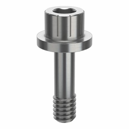 Socket Head Cap Screw: #8-32 Thread Size, 9/16 in Lg, Flanged Std, Plain, Stainless Steel, 316