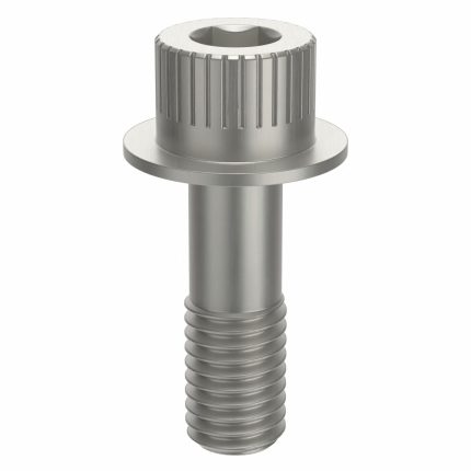 Socket Head Cap Screw: 1/2"-13 Thread Size, 1 1/2 in Lg, Flanged Std, Plain, Aluminum, Not Graded