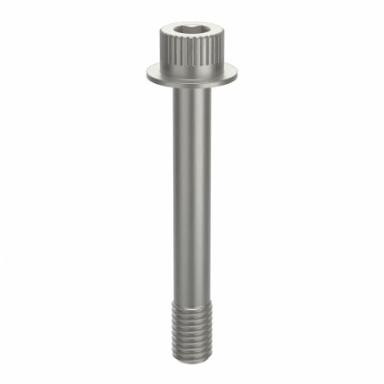 Socket Head Cap Screw: 1/2"-13 Thread Size, 3 5/8 in Lg, Flanged Std, Plain, Aluminum, Not Graded