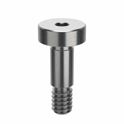Shoulder Screw: Std Shoulder Screw, #2-56 Thr Size, 1/8 in Thr Lg, 3/16 in Shoulder Lg, Plain