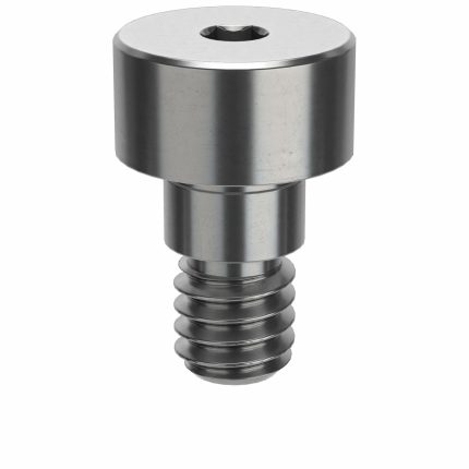 Shoulder Screw: Std Shoulder Screw, #4-40 Thr Size, 5/32 in Thr Lg, 1/8 in Shoulder Lg, Plain