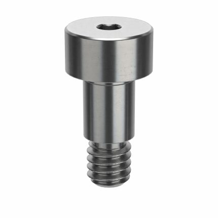 Shoulder Screw: Std Shoulder Screw, #8-32 Thr Size, 3/16 in Thr Lg, 3/16 in Shoulder Lg, Plain