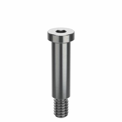 Shoulder Screw: Std Shoulder Screw, 1/4"-20 Thr Size, 3/8 in Thr Lg, 1 in Shoulder Lg, Plain