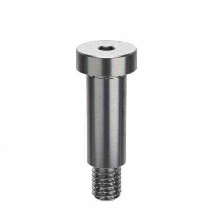 Shoulder Screw: Std Shoulder Screw, #10-32 Thr Size, 1/4 in Thr Lg, 5/8 in Shoulder Lg, Plain, Plain