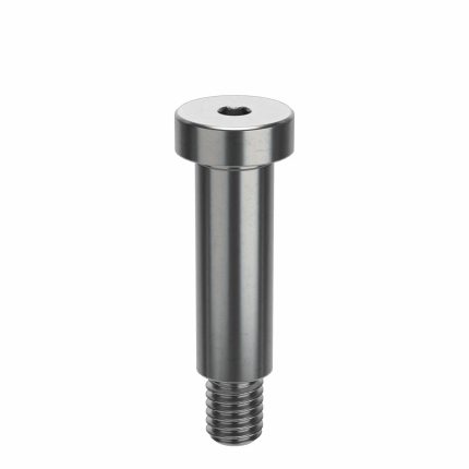 Shoulder Screw: Std Shoulder Screw, #10-32 Thr Size, 1/4 in Thr Lg, 3/4 in Shoulder Lg, Plain, Plain