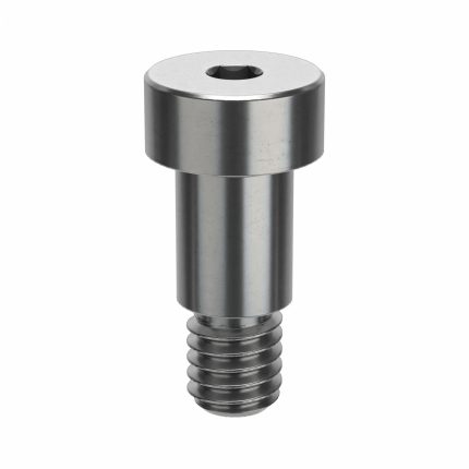 Shoulder Screw: Std Shoulder Screw, 5/16"-18 Thr Size, 3/8 in Thr Lg, 1/2 in Shoulder Lg, Plain