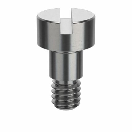 Shoulder Screw: Std Shoulder Screw, #8-32 Thr Size, 3/16 in Thr Lg, 3/16 in Shoulder Lg, Plain