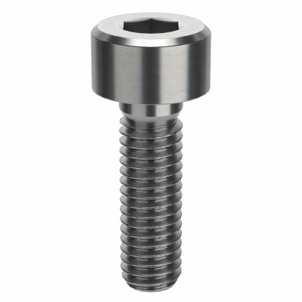 Socket Head Cap Screw: M3-0.5 Thread Size, 10 mm Lg, Std, Plain, Stainless Steel, 316 H5