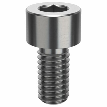 Socket Head Cap Screw: 3/8"-16 Thread Size, 3/4 in Lg, Std, Plain, Stainless Steel, 18-8