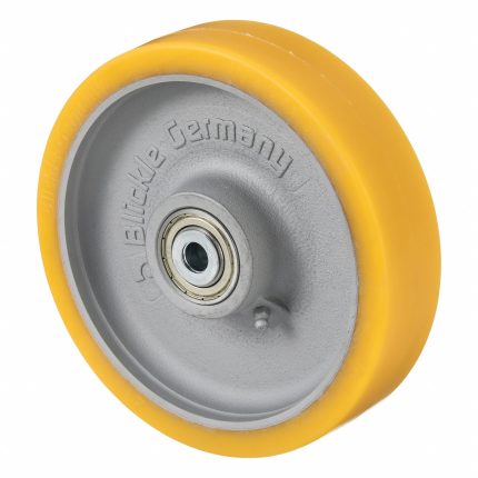 APPROVED VENDOR Caster Wheel: 7 7/8 in Wheel Dia., 2 in Wheel Wd, Polyurethane, 2,200 lb Load Rating