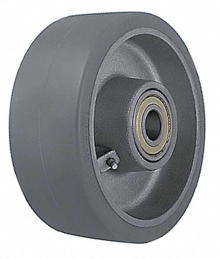 APPROVED VENDOR Caster Wheel: 7 7/8 in Wheel Dia., 3 1/8 in Wheel Wd, Polyurethane, Iron, Std