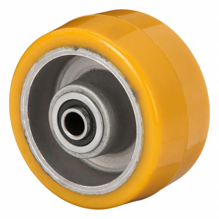 APPROVED VENDOR Caster Wheel: 4 in Wheel Dia., 2 in Wheel Wd, Polyurethane, 700 lb Load Rating, Std