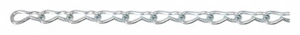 PEERLESS Jack Chain: Zinc, 88 lb Working Load Limit, Jack, 1 1/4 in Link Inside Lg, No Hook Included