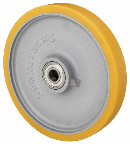 APPROVED VENDOR Caster Wheel: 11 13/16 in Wheel Dia., 1 3/4 in Wheel Wd, Polyurethane, Iron, Std