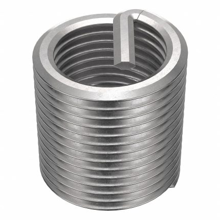 HELI-COIL Helical Insert: Tanged Tang Style, Free-Running, M14-1.25 Thread Size, Plain, Plain, 6 PK