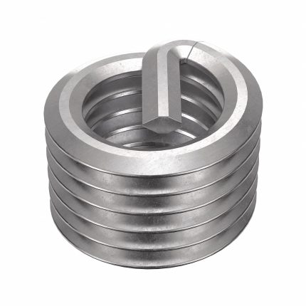 HELI-COIL Helical Insert: Tanged Tang Style, Free-Running, 1/4"-28 Thread Size, 100 PK
