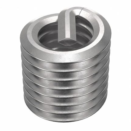 HELI-COIL Helical Insert: Tanged Tang Style, Free-Running, #10-32 Thread Size, 100 PK