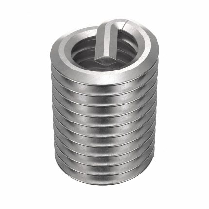 HELI-COIL Helical Insert: Tanged Tang Style, Free-Running, #10-32 Thread Size, 100 PK