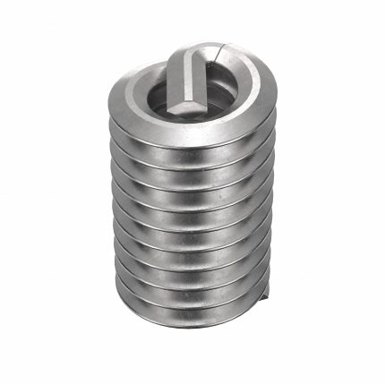 HELI-COIL Helical Insert: Tanged Tang Style, Free-Running, #4-40 Thread Size, 100 PK
