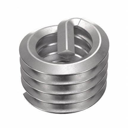 HELI-COIL Helical Insert: Tanged Tang Style, Free-Running, 5/16"-18 Thread Size, Plain, 100 PK
